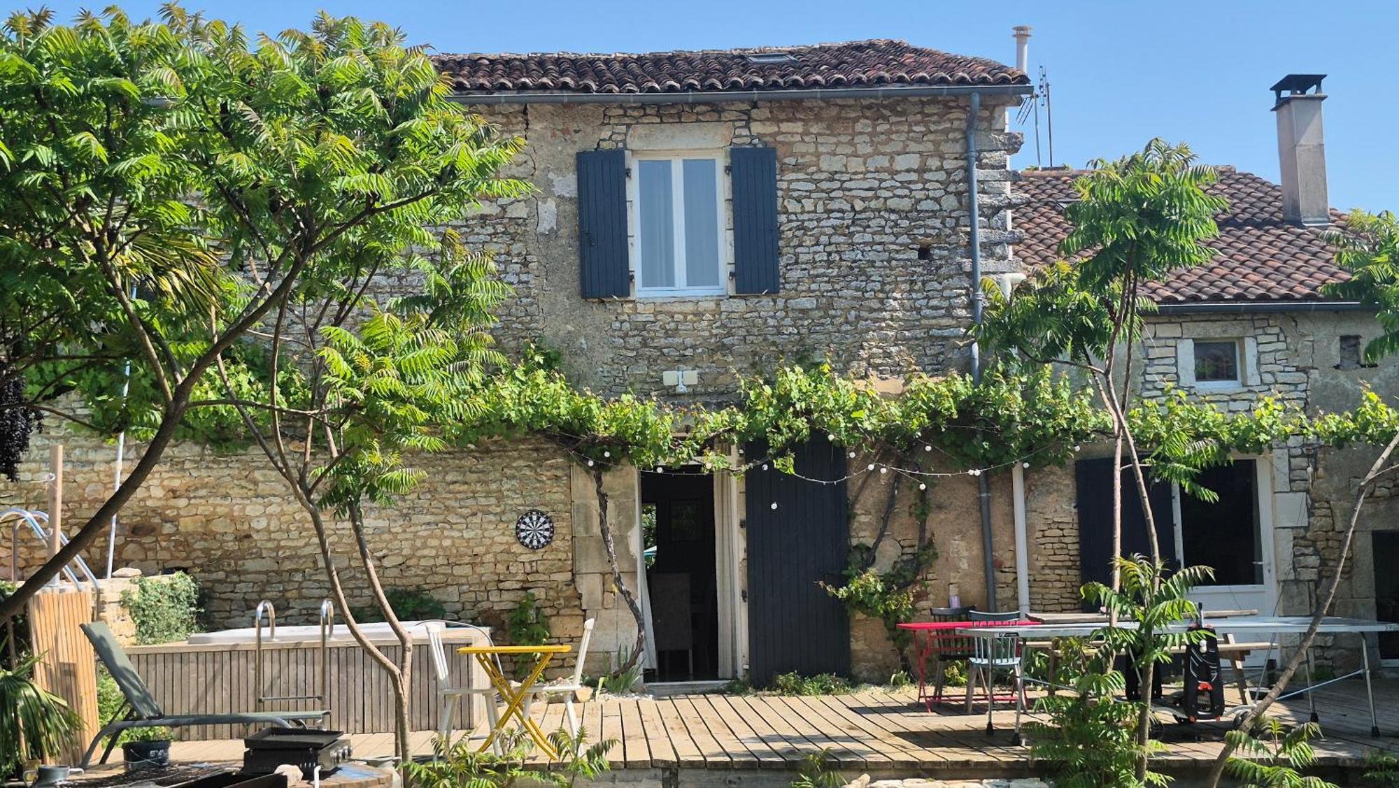 Les Chambres Du Nid Charentais La Poterie  Buitenkant foto